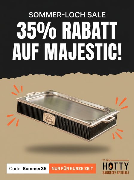 Anzeige für Hotty BBQ · Hotty Legacy Majestic aus dem Static Ads Studio