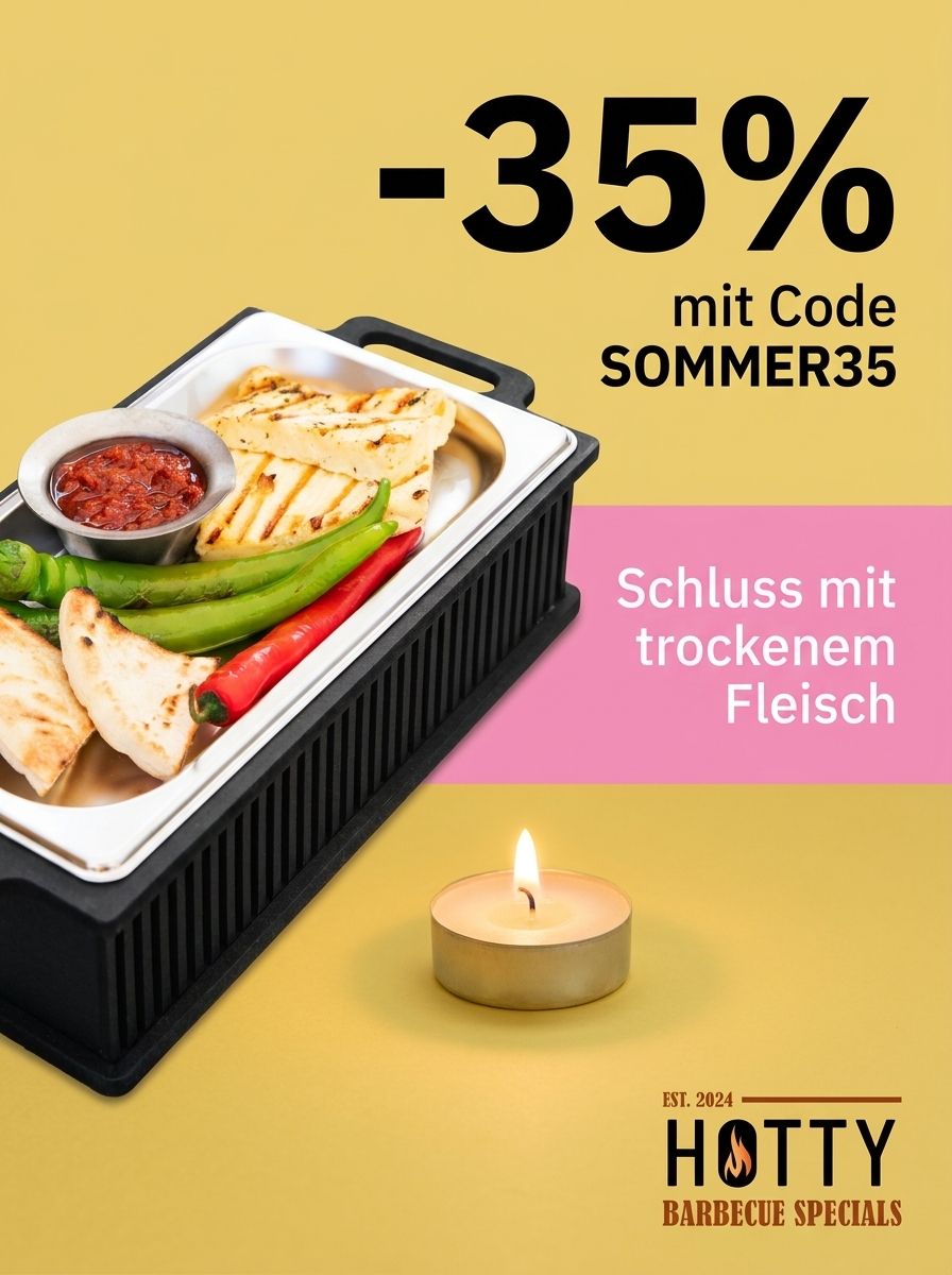 Anzeige für Hotty BBQ · Hotty Legacy Single aus dem Static Ads Studio