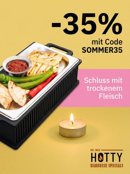 Anzeige für Hotty BBQ · Hotty Legacy Single aus dem Static Ads Studio