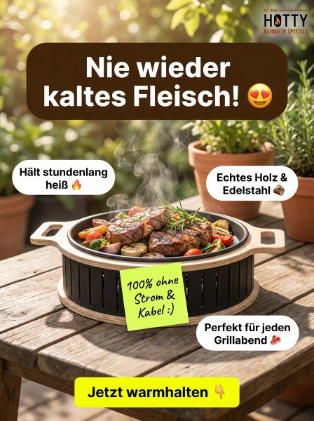 Anzeige für Hotty BBQ · Hotty Halo aus dem Static Ads Studio