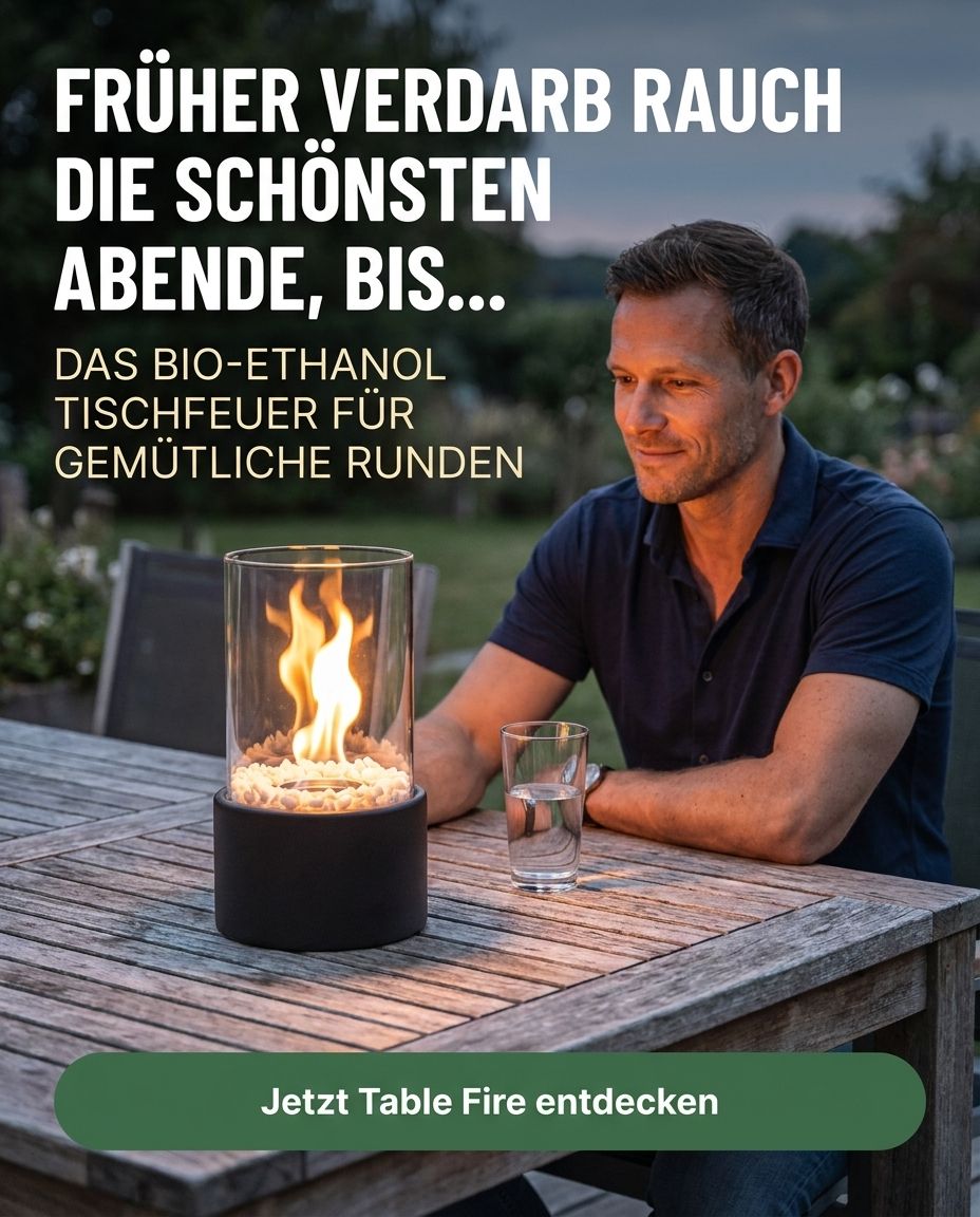 Anzeige für Table Fire aus dem Static Ads Studio