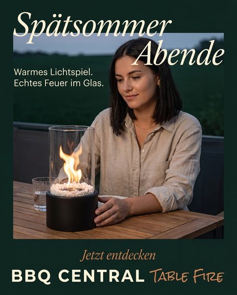Anzeige für Table Fire aus dem Static Ads Studio