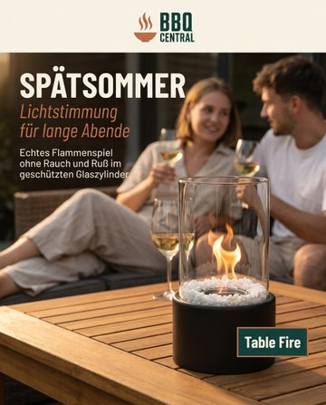 Anzeige für Table Fire, Beispiel 5