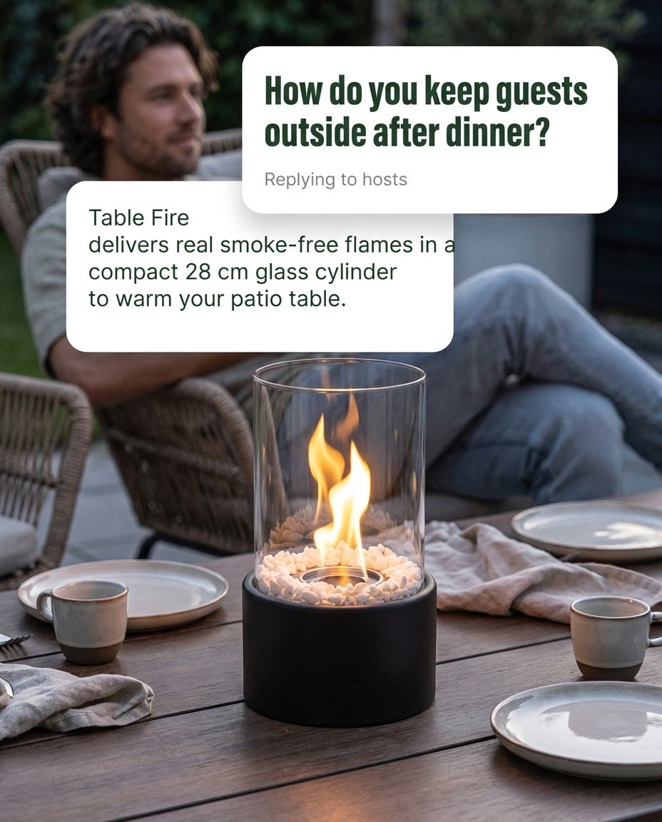 Ad for Table Fire from Static Ads Studio