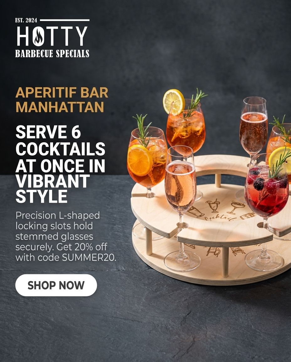 Static ad for Hotty BBQ US, created in Mantral Static Ads Studio and approved for publishing in the ad library