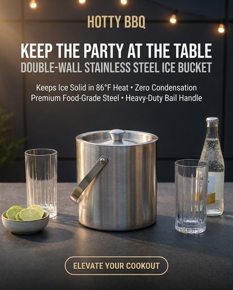 Ad for Hotty BBQ · Icebucket from Static Ads Studio