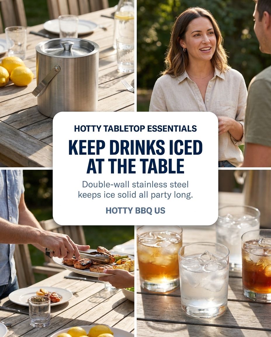 Ad for Hotty BBQ · Icebucket from Static Ads Studio