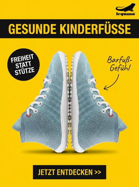 Anzeige für Leguano · leguanito go: seablue aus dem Static Ads Studio