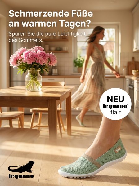 Anzeige für Leguano · flair pistachio aus dem Static Ads Studio