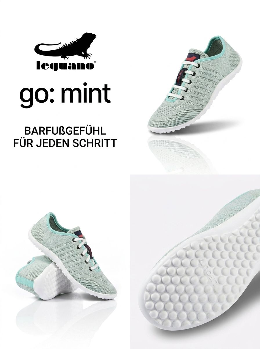 Anzeige für Leguano · go: mint aus dem Static Ads Studio