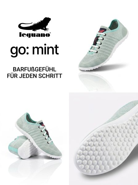 Anzeige für Leguano · go: mint aus dem Static Ads Studio