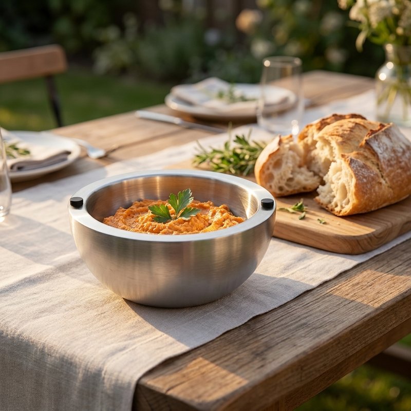 Thermo Bowls, Garden table from Product Studio
