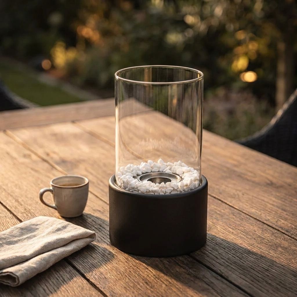 Table Fire, image from Product Studio
