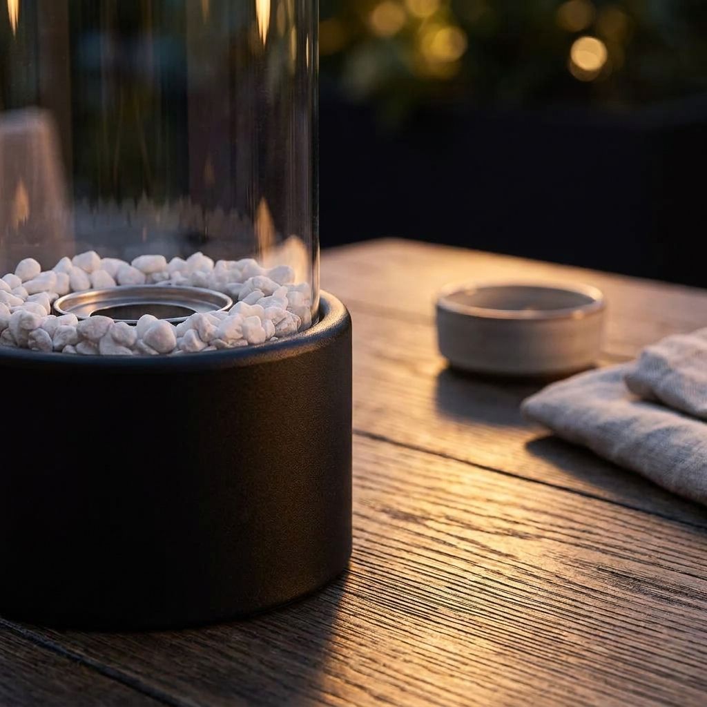 Table Fire, image from Product Studio