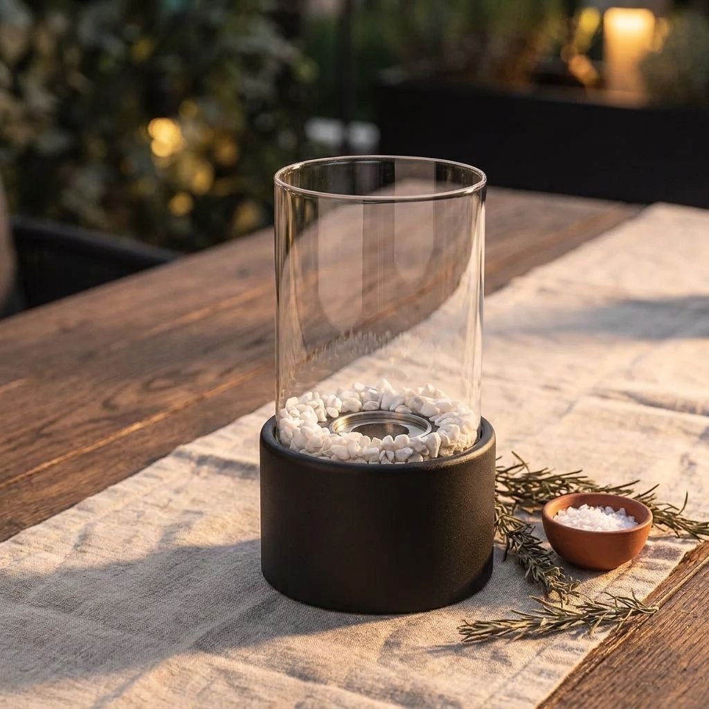 Table Fire, image from Product Studio